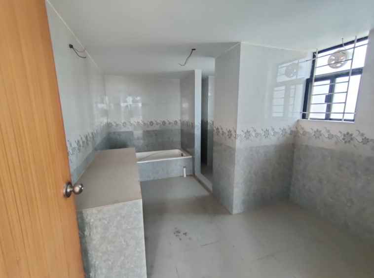 South-facing luxury apartment for sale in Bashundhara 5600 square feet apartment Bashundhara Dhaka Premium kitchen with cabinetry in 4 bed flat Bashundhara Spacious living and dining area in 9th floor apartment