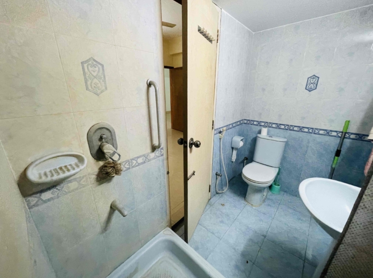 Master bedroom in ready flat at Dhanmondi
